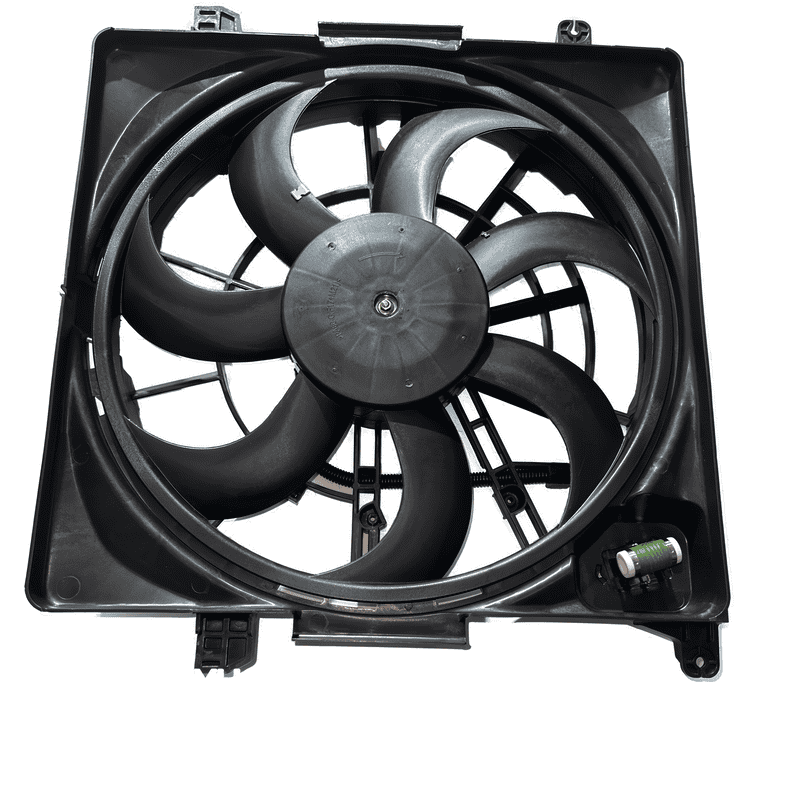 Electric Cooling Fan Assembly Single with Resistor YH0407