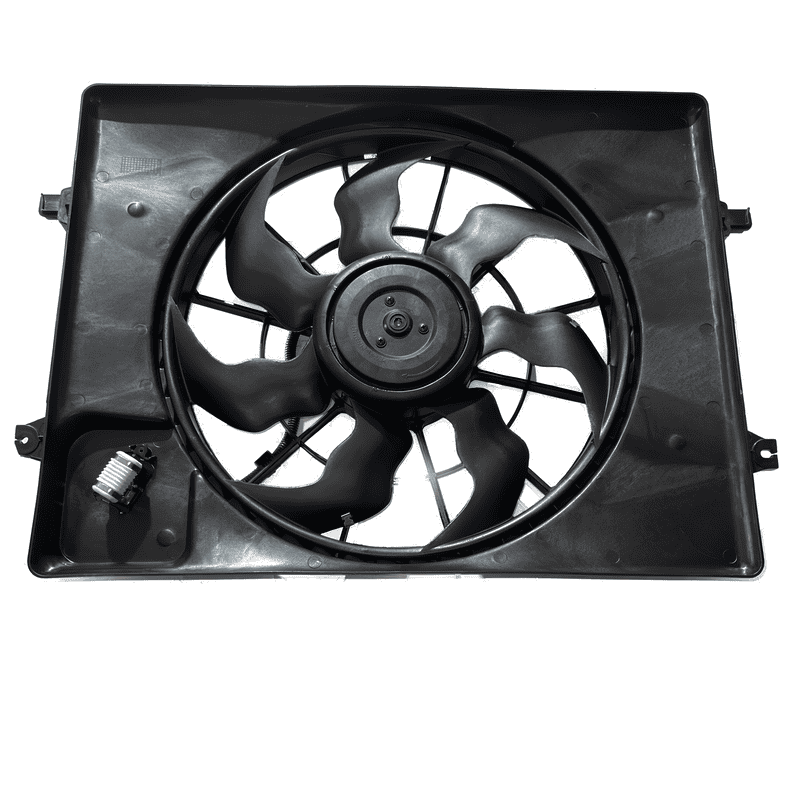 Electric Cooling Fan Assembly Single with Resistor YH0483